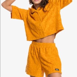 NWT Quicksilver Terry Cloth Set